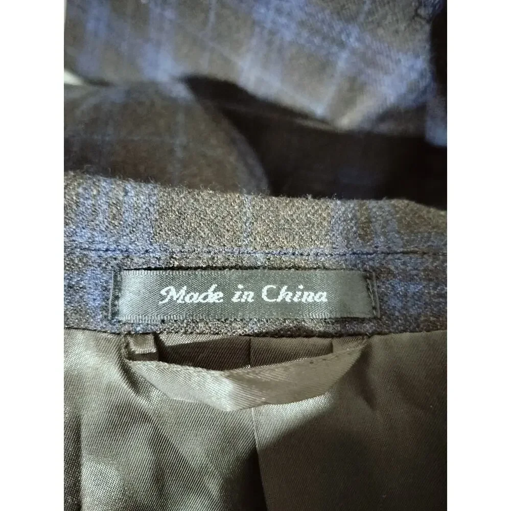 M1251) Lauren Ralph Lauren Wool Blend Double Breasted Smart Casual Jacket 36S